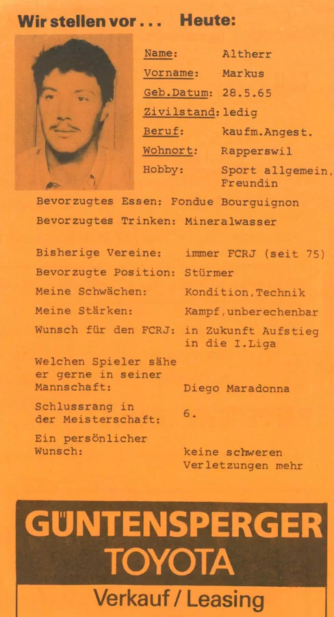 Markus "Tschutti" Altherr