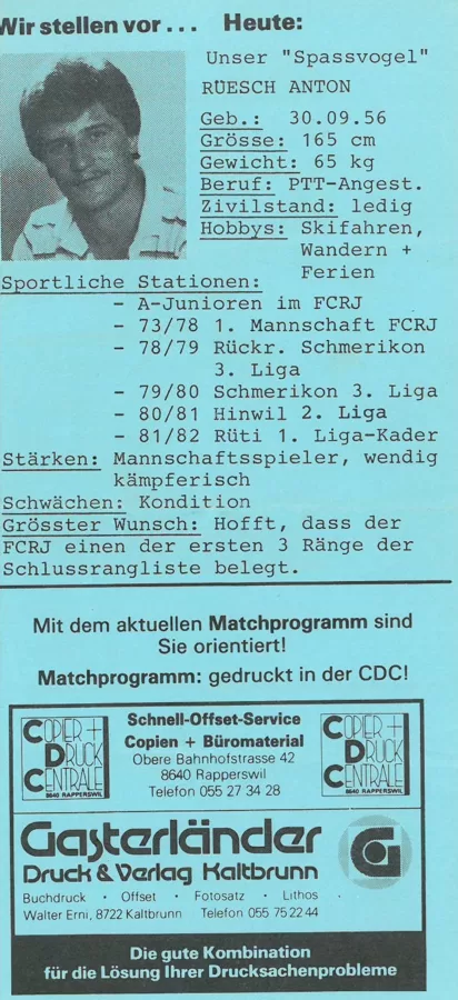 Toni Rüesch
